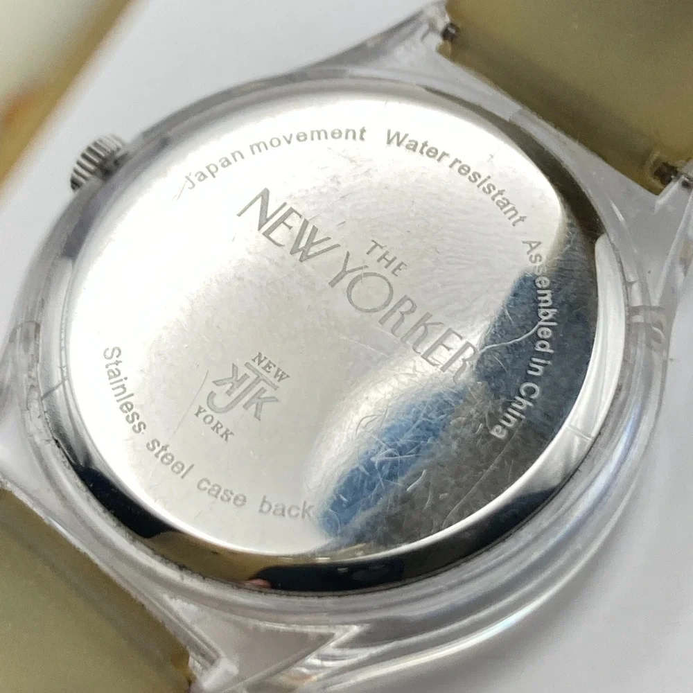 New Yorker Magazine Watch Eustace Tilley Unisex 34mm KJK New York New Battery 9